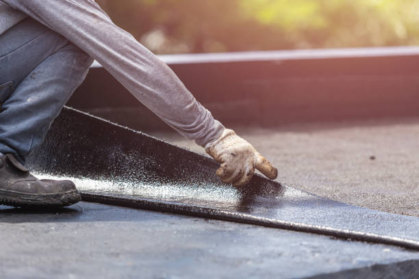 Professional Waterproofing technician working in Annandale, NJ